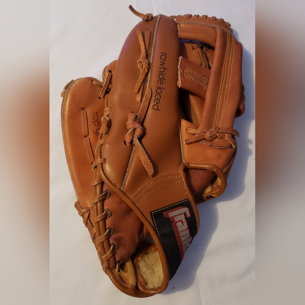 Franklin 4026 Tan Leather Baseball Glove LHT 10.5"